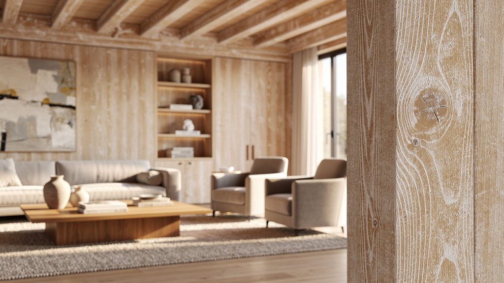 Rénovation immobilière : pourquoi céruser le bois fonctionne